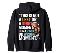 Senador Cory Booker Este no es un momento de izquierda o derecha Sudadera con Capucha
