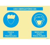 Señal compuesta - Fotoluminiscente 1F. 400x300mm