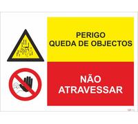 Señal compuesta - Fotoluminiscente 2F. Hice. (90º con la Pared) 400x300mm