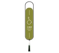 Señal de baño, Acrylic Men's and Women's Bathroom Sign, Modern Restroom Signs for Business
