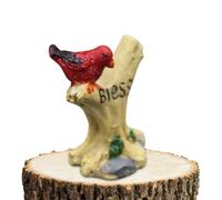 Señal de bienvenida de Fairy Garden - Estaca de resina en miniatura para pa