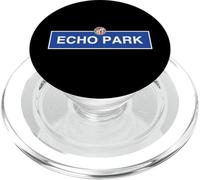 Señal de Calle Echo Park Los Ángeles Silverlake DTLA California PopSockets PopGrip para MagSafe