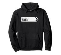 Señal de calle irlandesa Cobh Sudadera con Capucha