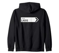 Señal de calle irlandesa Laois Sudadera con Capucha