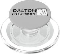 Señal de Carretera de Alaska Ruta 11 de Dalton Highway Alaskan Highway PopSockets PopGrip para MagSafe