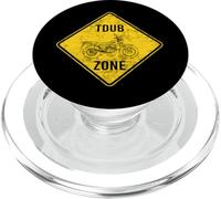 Señal de carretera TDUB Zone ADV Dual Sport inspirada en motociclismo PopSockets PopGrip para MagSafe