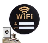 Señal de contraseña wifi, Señalización Wifi, Cartele Wifi, Señalización Wifi, señal wifi para invitados, letrero de código QR WiFi, Cartel red wi-fi de la casa de huéspedes