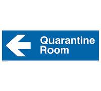 Señal de cuarentena - Correx de plástico corrugado de 5 mm