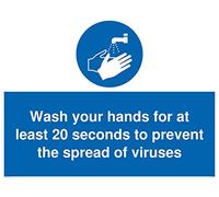 Señal de desinfectante de manos por favor use - Correx Corrugated Plastic 5 mm