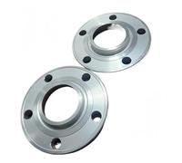 Señal de luz de neón 2 espaciadores de Rueda centrados en Cubo 25mm/30mm 5x4,41'' 5x112 66,45 para Audi A4 A5 B8 A7 S8(25mm Silver)