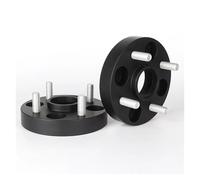 Señal de luz de neón Adaptador Espaciador de Rueda para Suzuki Alto/Swift/Alivio/Every/Ciaz/Spacia M12x1.25, 15/20/25/30/35mm PCD 4x100 ID = OD 54,1mm, 2 uds(2PCS 35mm Black)