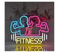 Señal de luz de neón Decoración Luminosa de neón para Gimnasio, Club Deportivo o Centro