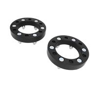 Señal de luz de neón Espaciadores de Ruedas Adaptadores espaciadores aleación Aluminio Reemplazo para adaptadores para Mitsubishi L200(Negro)