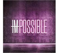 Señal de luz de neón para la Palabra prestada de lámpara neón Soy Posible para el Letrero