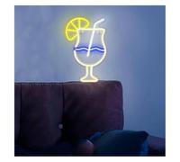 Señal de luz de neón para Letreros de Neón para Bebidas, Eléctricos, Ideales para Cócteles, Tiendas, Fiestas