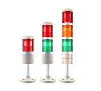 Señal de luz de torre, LED Advertencia Intermitente Alarma Torre industrial, Lámpara brillante para iluminación automotriz Área residencial, Barco, Máquina herramienta (1 capa-DC 24V)