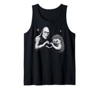 Señal de Mano con Forma de corazón de Erizo Bigfoot Sasquatch para Amantes de Las Mascotas Camiseta sin Mangas