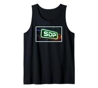 Señal de neón Verde SDP Camiseta sin Mangas
