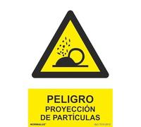 Señal de Peligro Proyección de Partículas SEKURECO RD30026