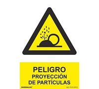 Señal de Peligro Proyección de Partículas SEKURECO RD30026