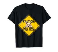 Señal de precaución Cairn Terrier perro divertido regalo Cairn cachorro Camiseta