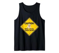 Señal de precaución perro labrador divertido regalo cachorro de laboratorio Camiseta sin Mangas