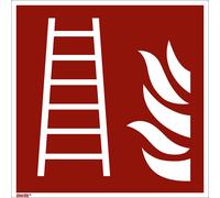 Señal de protección contra incendios escalera, UE 10 unid.