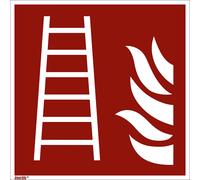 Señal de protección contra incendios escalera, UE 10 unid.