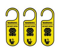 Señal de puerta de baño con texto en inglés "Do Not Disturb" Occupied for Home Office Hospital Warning Open Doors Hanger Signs Open Hanging