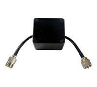Señal de radio HF para estabilizador EM25 anillo magnético estrangulador - Filtro de ruido de modo común para equipos aficionados - Conector de núcleo de ferrita protegido ABS 1.8-30 MHz 100 W