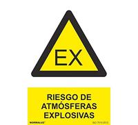 Señal de Riesgo de Atmósferas Explosivas SEKURECO