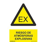 Señal de Riesgo de Atmósferas Explosivas SEKURECO