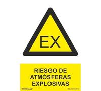 Señal de Riesgo de Atmósferas Explosivas SEKURECO skrc