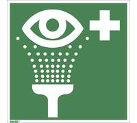Señal de salvamento equipo para lavado de ojos, UE 10 unid.