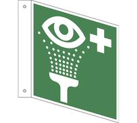 Señal de salvamento equipo para lavado de ojos, UE 10 unid.