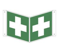 Señal de salvamento primeros auxilios, UE 10 unid.