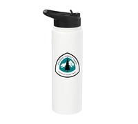 Señal de sendero escénico nacional Pacific Crest Trail Stainless Steel Insulated Water Bottle