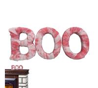 Señal de Silbato, Señal de Silbato de Halloween - Signo del Alfabeto de Terror y Rojo Boo | Decoración de Escritorio Lindas Decoraciones de Halloween para Interiores, Cocina, Dormitorio, Bar