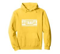 Señal de Taxi de Taxi Amarillo para Disfraz de Taxi Sudadera con Capucha