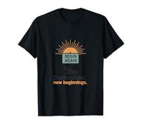 Señal de tráfico del Amanecer: Destino Nuevos comienzos Camiseta