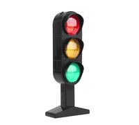 Señal De Tráfico Educativo: Juguete De Luz Trafica De Baterías | Luces Intermitentes Y Sonidos Herramienta De Enseñanza | Mini Modelo Siignal | Juguete De Conciencia De Tráfico Para Niños Para El Jueg