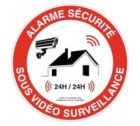 Señal de tráfico prohibida, Alarma vídeo, Acceso prohibido, Propiedad privada, Atención perro, No entrar, No aparcar, Girar, Advertencia lata(1112)