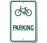 Señal de tráfico reflectante de advertencia de advertencia de bicicleta (símbolo), señal de seguridad de advertencia de advertencia de seguridad, señal de metal de 8 x 12 pulgadas