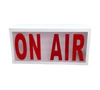 Señal en el aire | Lámpara de escritorio LED Lightbox Light Light - Podcast Sign Battery Hacer luces decorativas, Sign Sign Studio