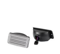 Señal Giro Coche para Jeep para Wrangler TJ 1997-2006, Luces Circulación Diurna DRL para Coche, Luces Posición Laterales para Parachoques Delantero Intermitentes Dinamicos(Front Bumper Silver)