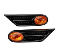 Señal Giro Coche para Mini para Cooper R56 R57 Luces Indicadoras 63137260202 Luz LED De Posición Lateral Lámpara Intermitente Señal Giro Coche Intermitentes Laterales(Amber)