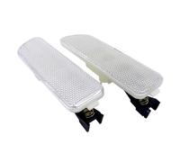 Señal Giro Coche para VW para Golf 4 para Jetta MK4 1999-2004 2005 Lente Intermitente Luces Posición Lateral Delantera Indicadores Lámpara Señal Giro Intermitentes Dinamicos(Blanco)