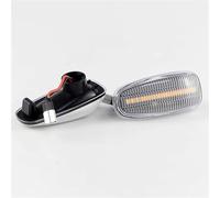 Señal Giro Espejo 2 Luces LED Laterales De Señalización Intermitentes Repuesto Para Mercedes Para Benz Para SLK-Class R129 R170 1996-2001 2108200921(Style 5)