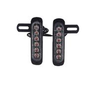 señal Giro Indicadores Luz De Freno Auxiliar para Placa LED Doble Función para Motocicleta Lámpara 12V Luces Traseras Parada Señales Giro Universal