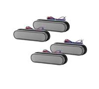 señal Giro Indicadores Luz Trasera De Freno Universal para Motocicleta 24 LED Roja para Moto Scooter ATV UTV Dirt Pit Bike 12V 24V